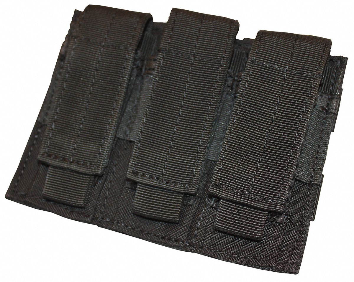 MOLLE Pocket, Triple Pistol Mag, OD Green