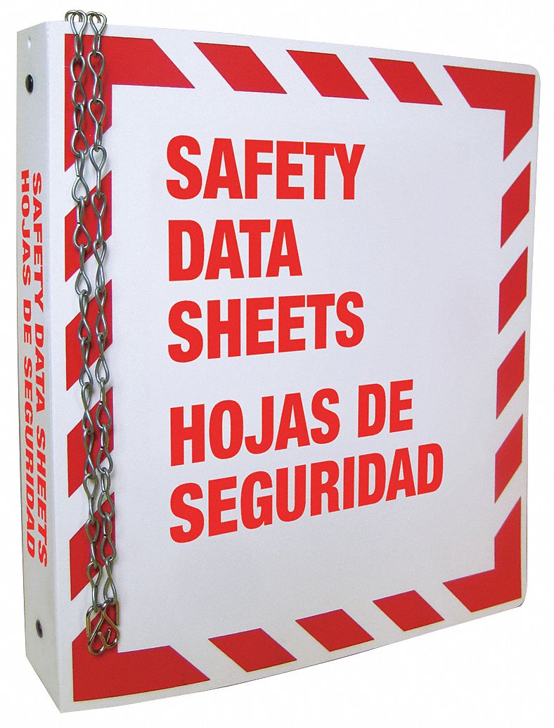 MSDS Binder, Bilingual