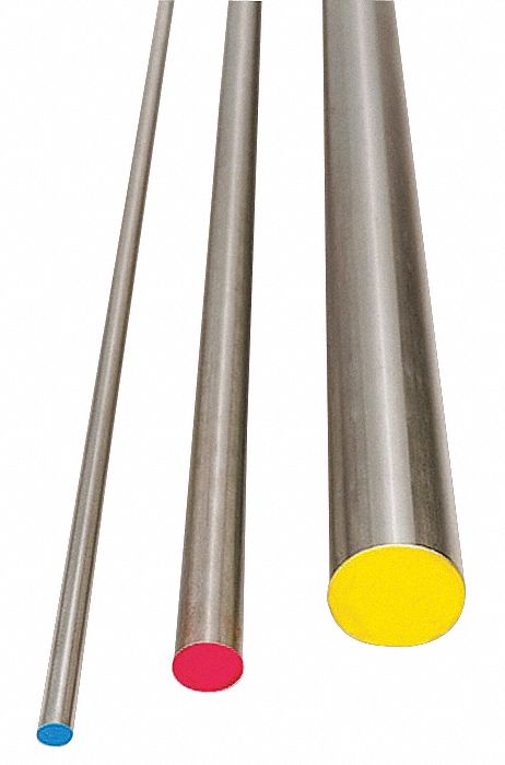 Water Hard Drill Rod, W1, 19/64, 0.2968 In