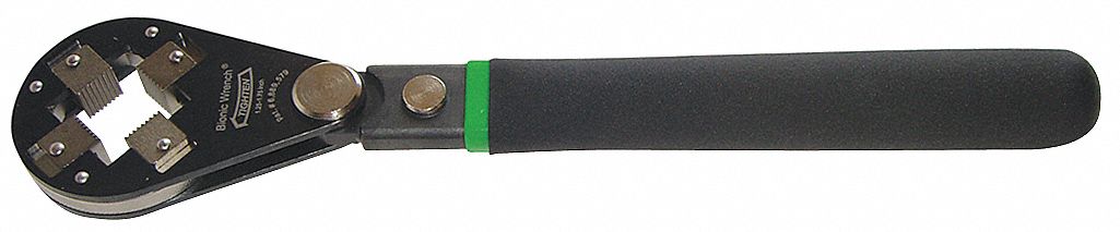 Adj Quad Hydrant Wrench, 1-3/4 Cap, 18 In