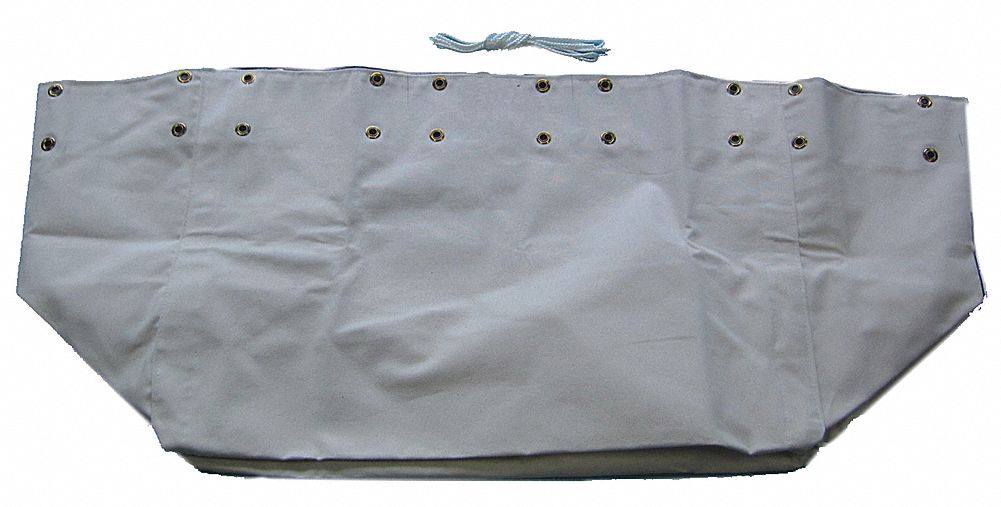 Replacement Liner, 20 Bushel, Canvas, White