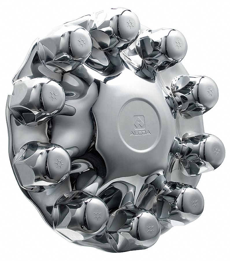 Front Hub Cover, 33mm, Chrome