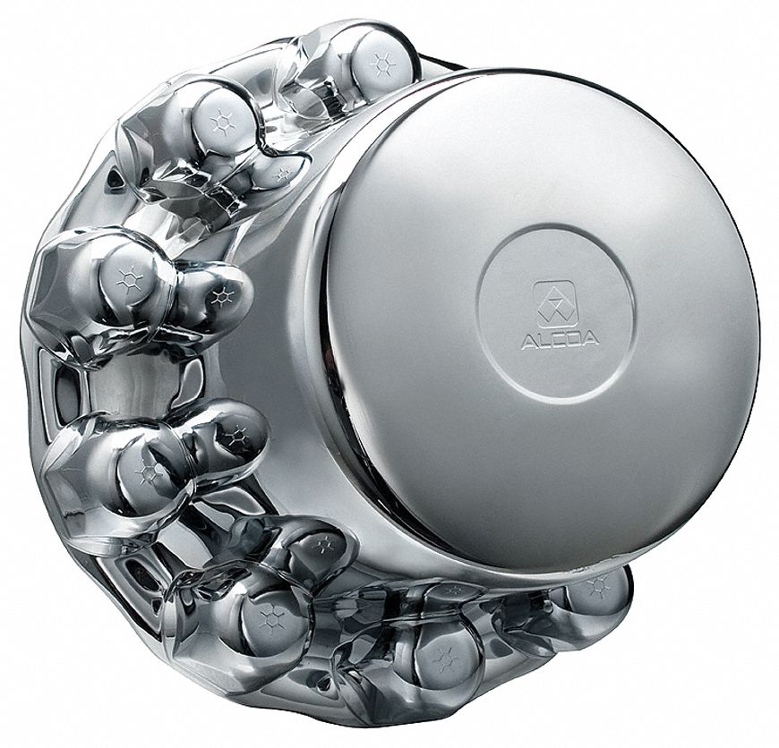 Rear Hub Cover, 33mm, Chrome