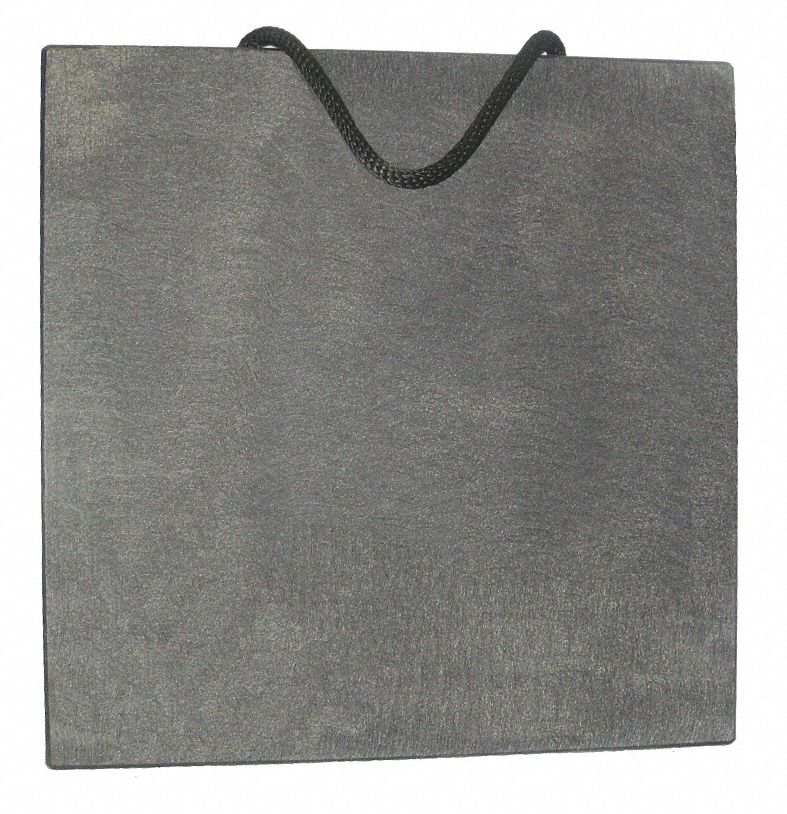 Non-Skid Jack Plate, 24 x 24 x 2 In.
