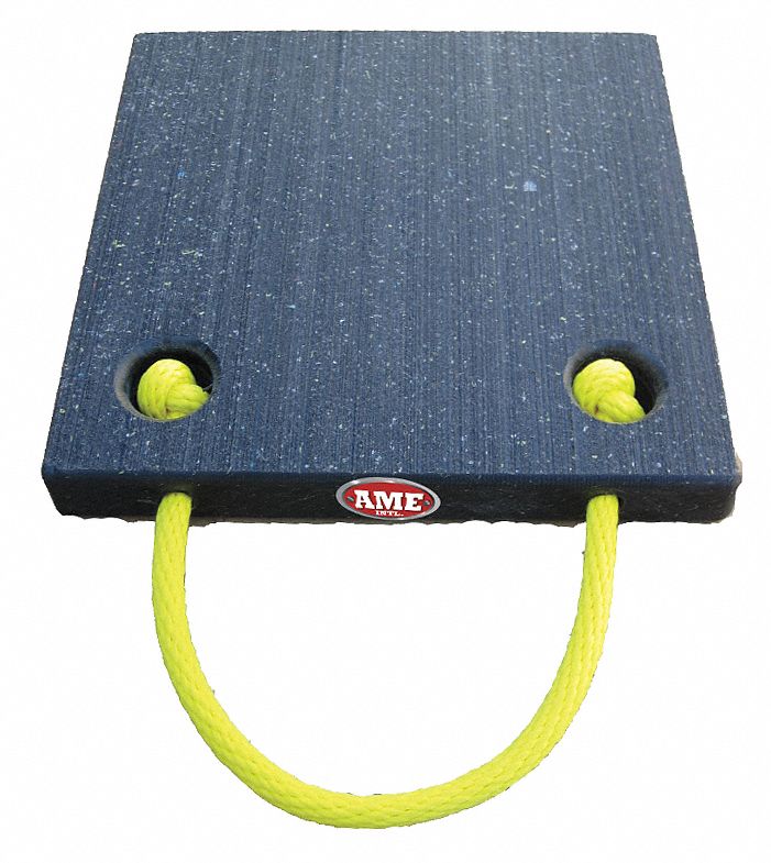 Non-Skid Jack Plate, 18 x 18 x 1 In.