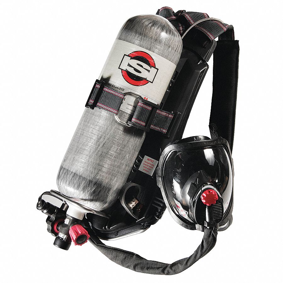 SCBA, 45min, 4500psi, AirSwitch Mask, M