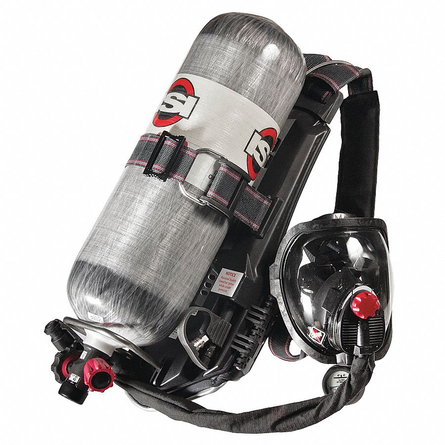 SCBA, 60min, 4500psi, AirSwitch Mask, S