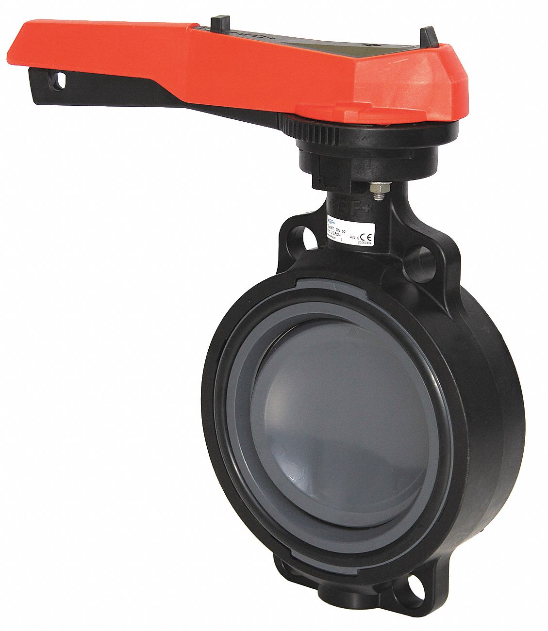 Butterfly Valve, PVC , 5 In