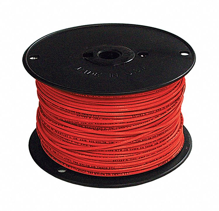 Building Wire, Commercial, 18 AWG, Red