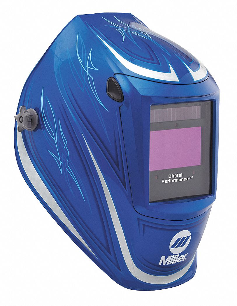Welding Helmet, Digital Performance, Blue