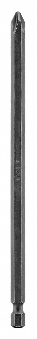 Phillips Screwdriver Bit, 2 In, PK 25