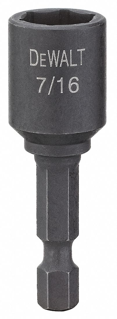 Ntdrvr Scrwdrvr Bit, 7/16 In, PK 25