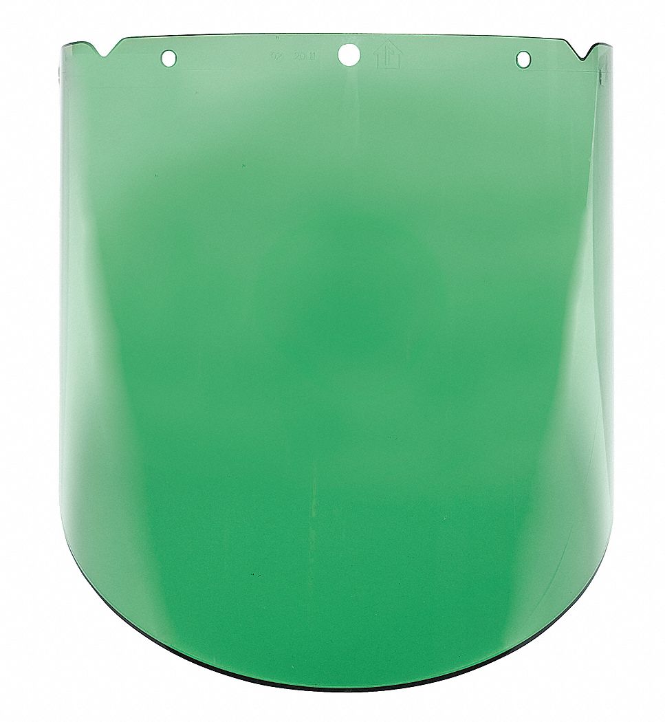 Faceshield Visor, V-Gard Frames, PC, Green