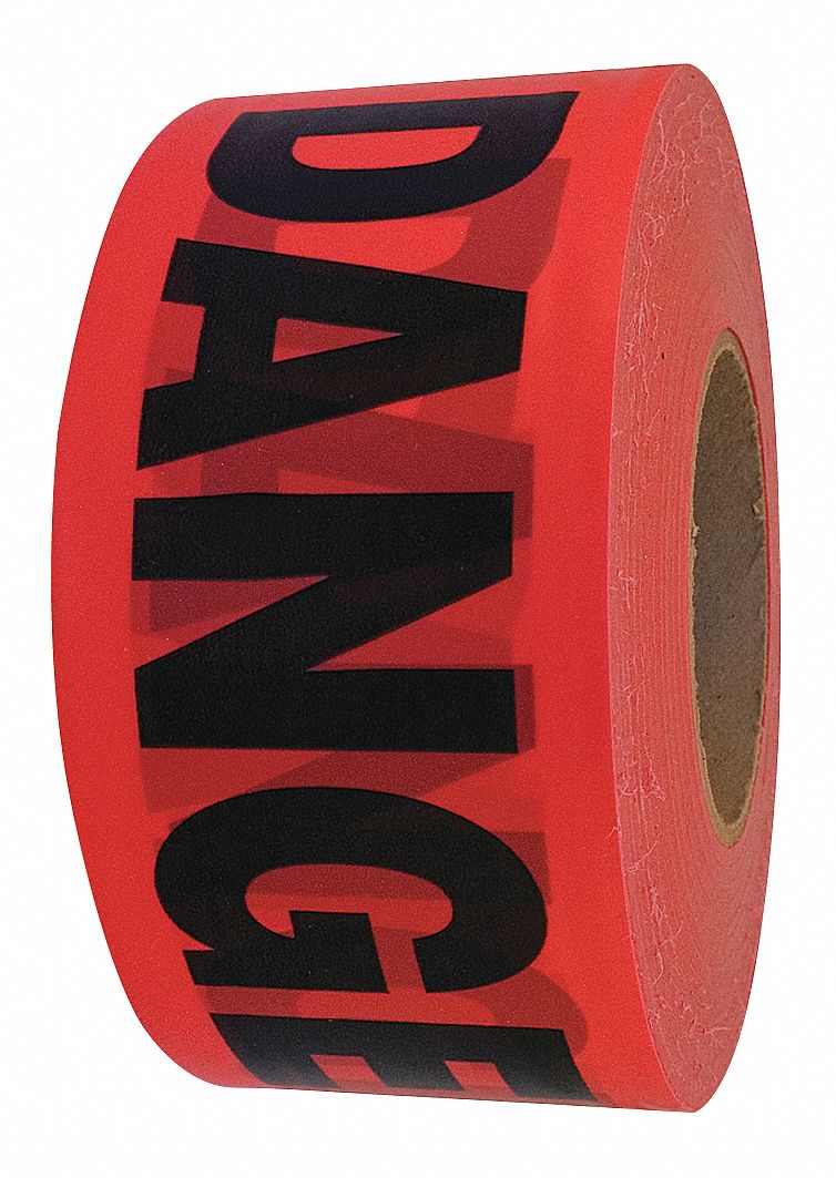 Marking Tape, Roll, 3In W, 1000 ft. L
