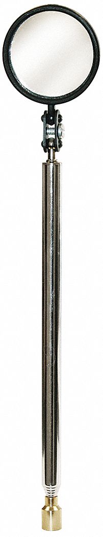 Telescop Mirror, Glass, 1-1/2 In, 23-1/2 L