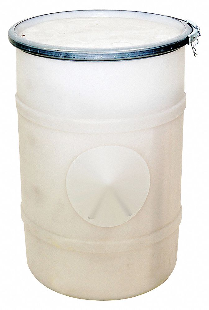 Oil Spill Kit, 72 gal, Drum w/Lid