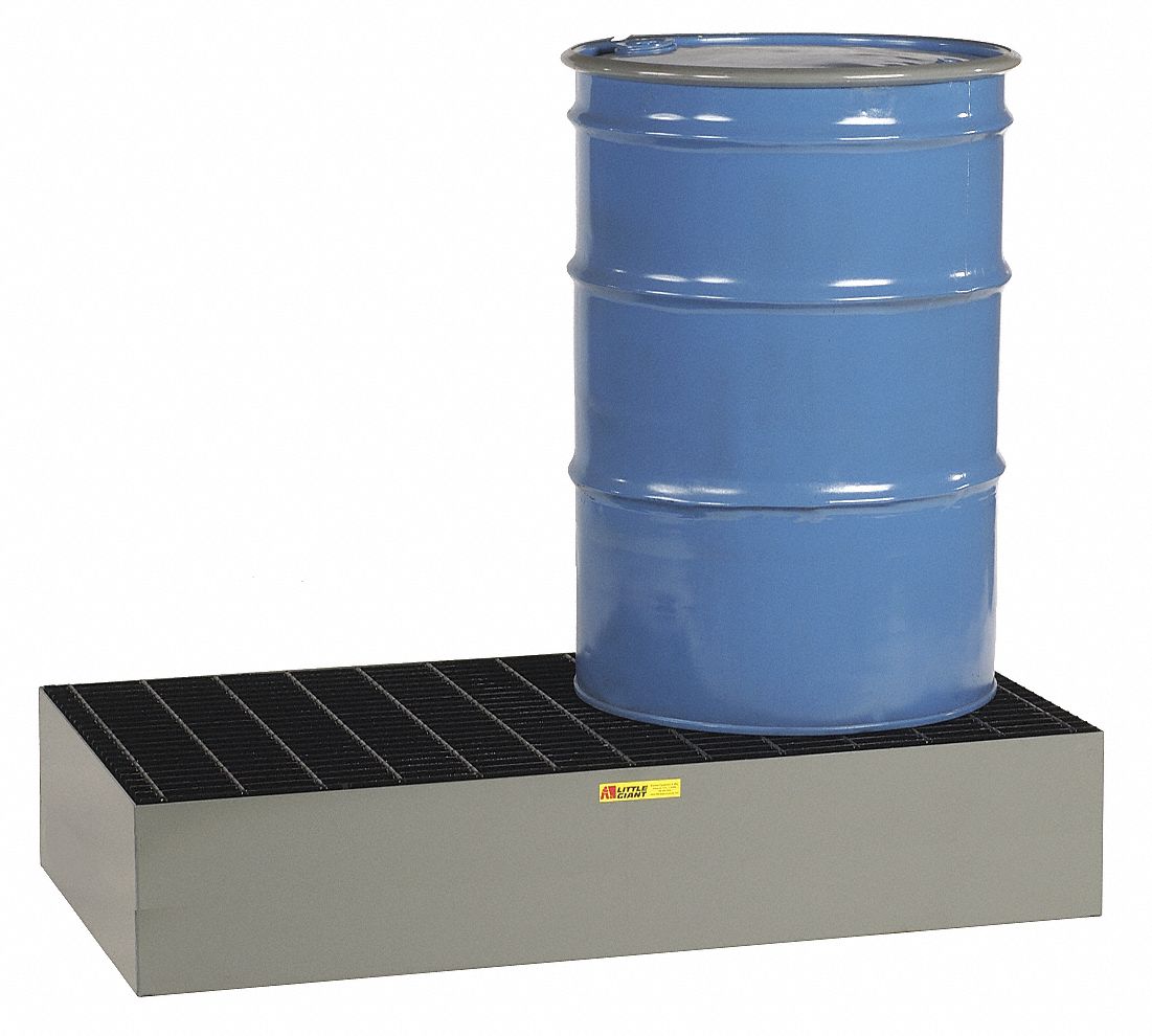 Spill Control Platform, 66 gal, 26x51x12In