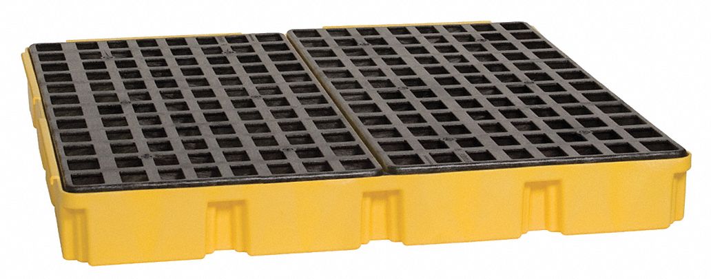 Spill Platform, w/o Drain, 60 gal., 4 Drum