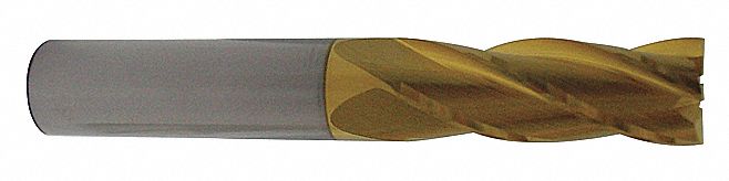 Carbide End Mill, Sq, 1, 1-1/2 Cut L