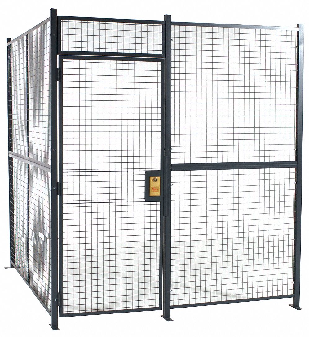 Welded Wire, 4 sided, hinge door, ceiling