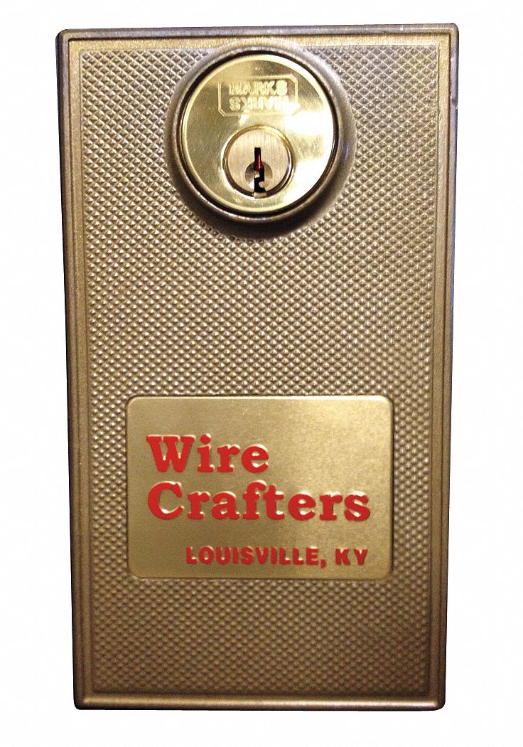 Hinged Door Cylinder Lock- Keyed Alike