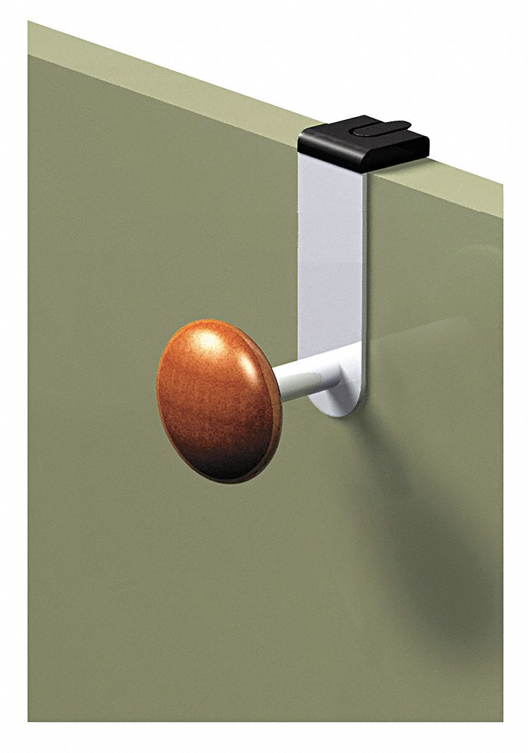 Cubicle Garment Hook, Over Panel, 1 Hook