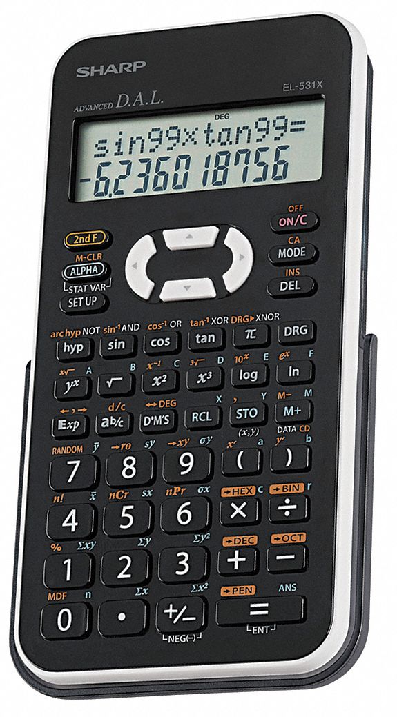 Scientific Calculator, LCD, 12 Digit