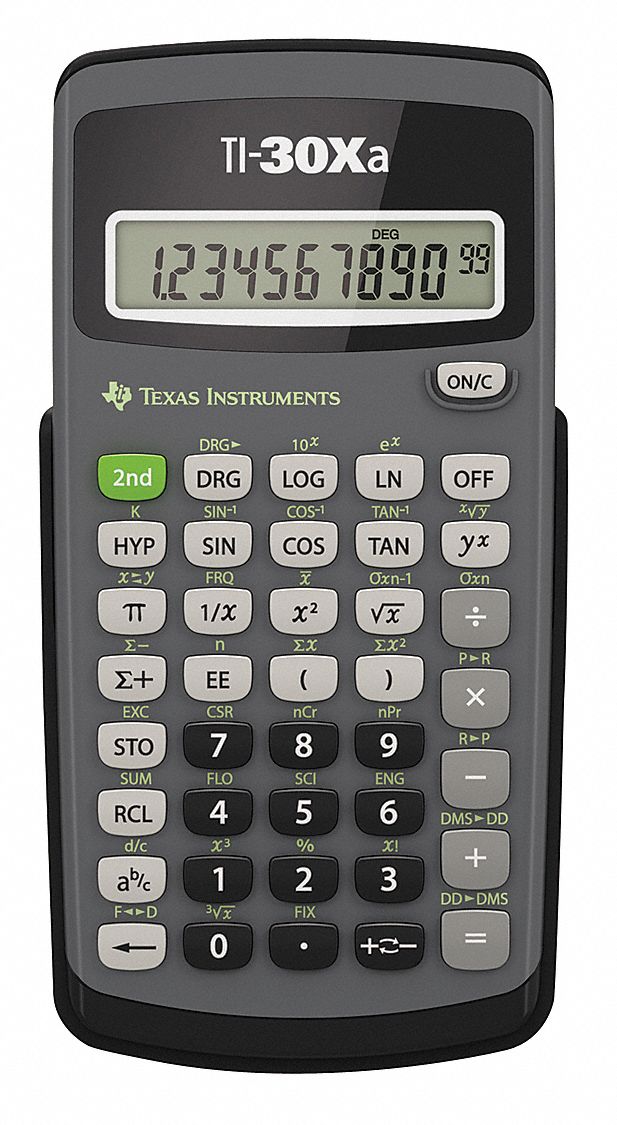 Scientific Calculator, LCD, 10 Digit