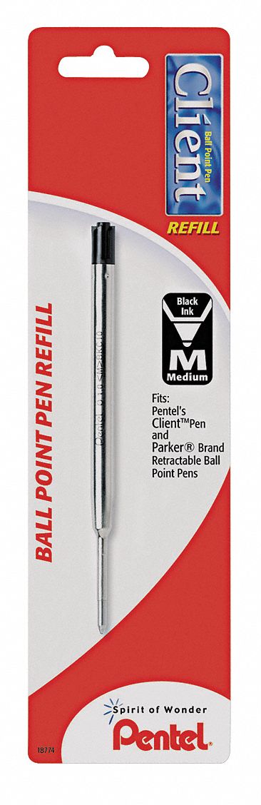 Ink Refill, Medium, Black