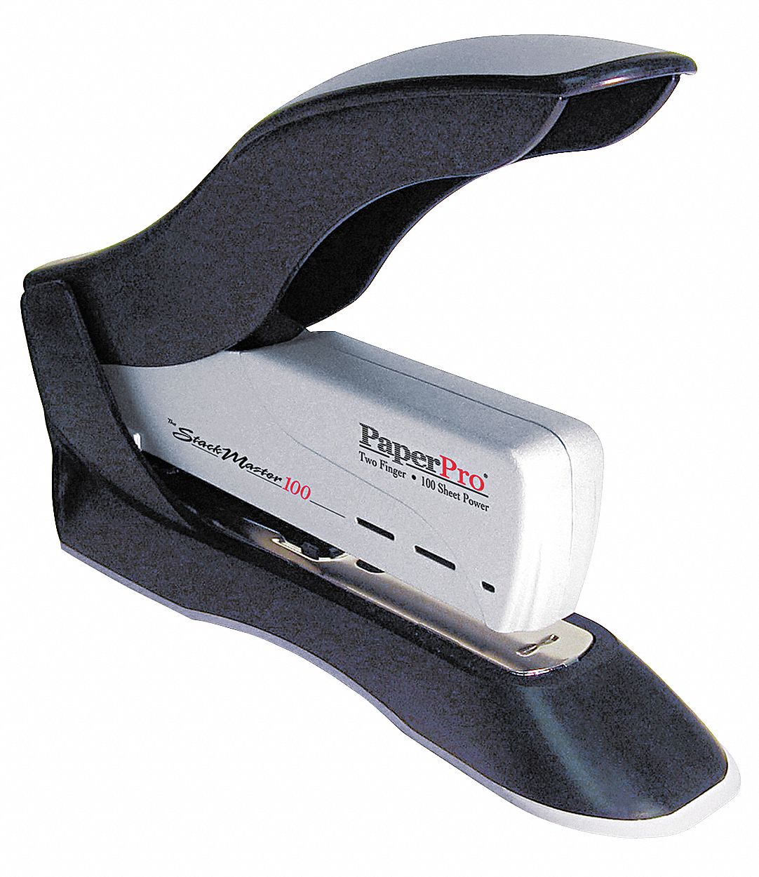 Stapler, Heavy Duty, 100 Sheet, Blk/Silver