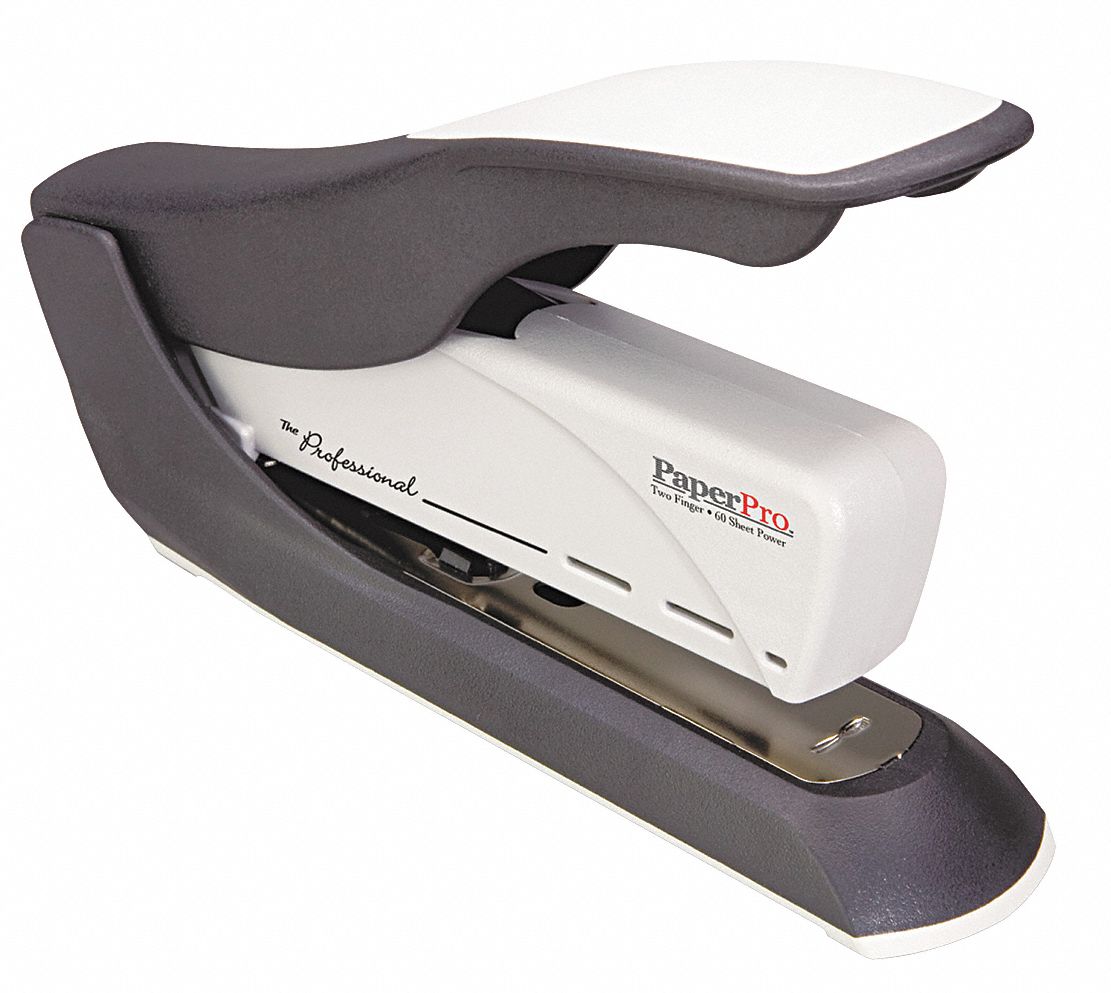 Stapler, High Capacity, 60 Sheet, Blk/Gray