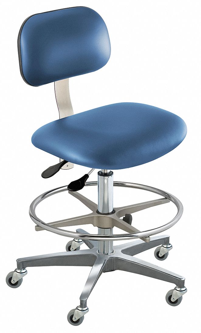 Ergo Chair, Royal, Vinyl, Class 1000