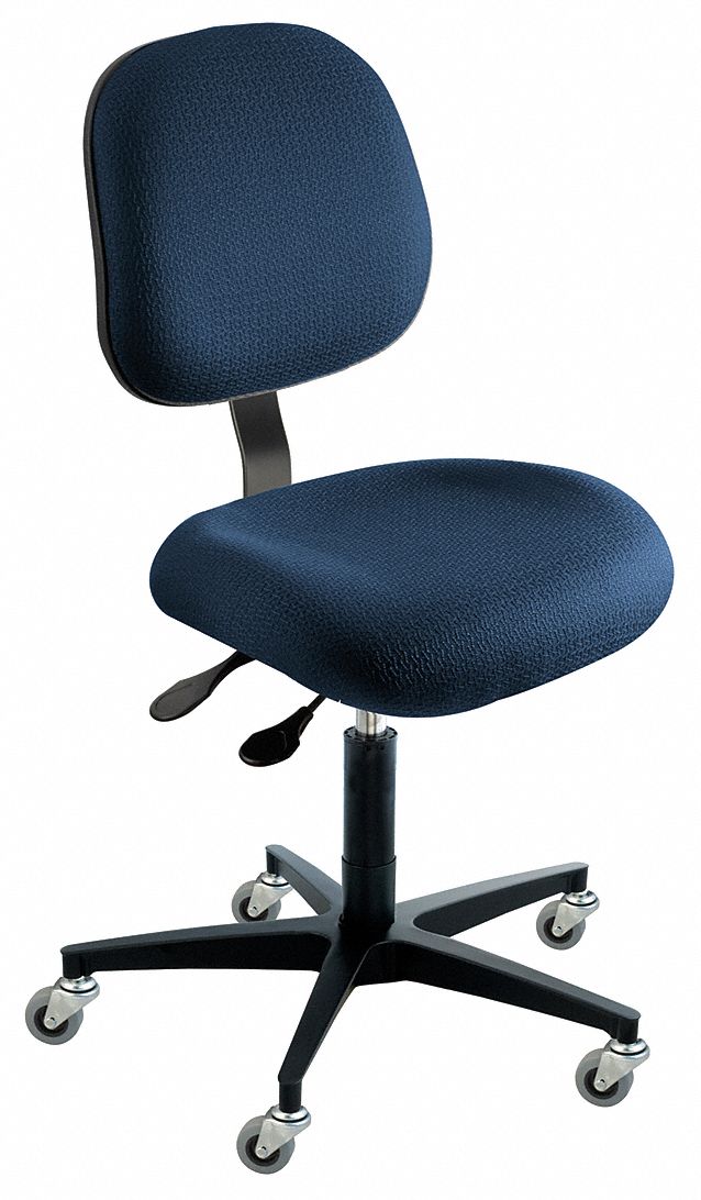 Ergonomic Chair, Navy, Cloth