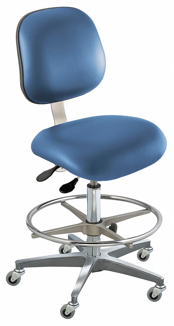 Ergo Chair, Royal, Vinyl, Class 1000