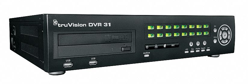 TRUVISION DVR MODEL 31, 8 CH, DVD/CD, 2TB