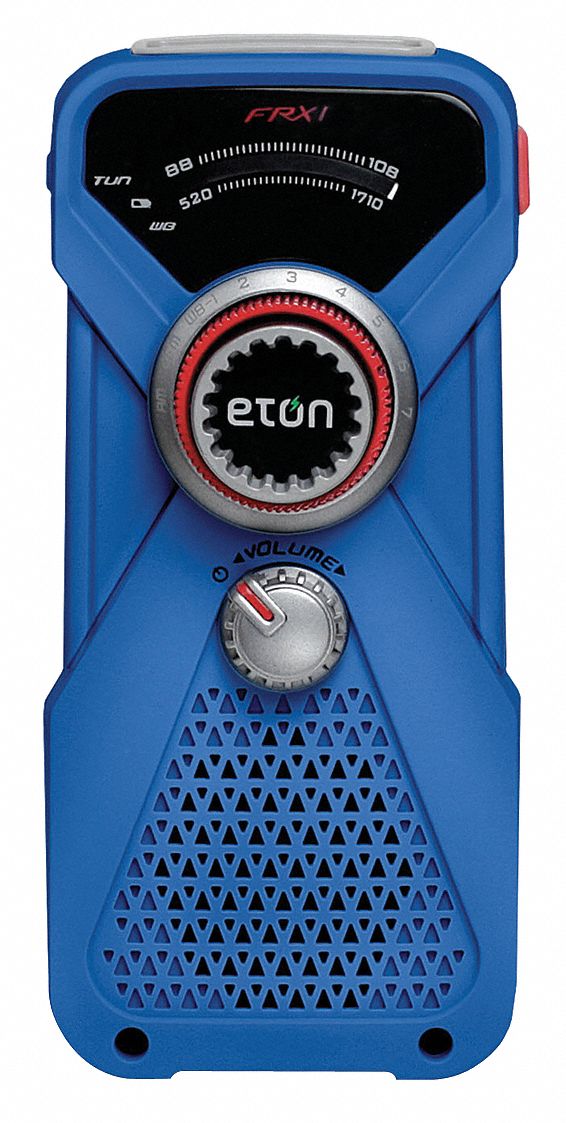 Handheld Multipurpose Weather Radio, Blue