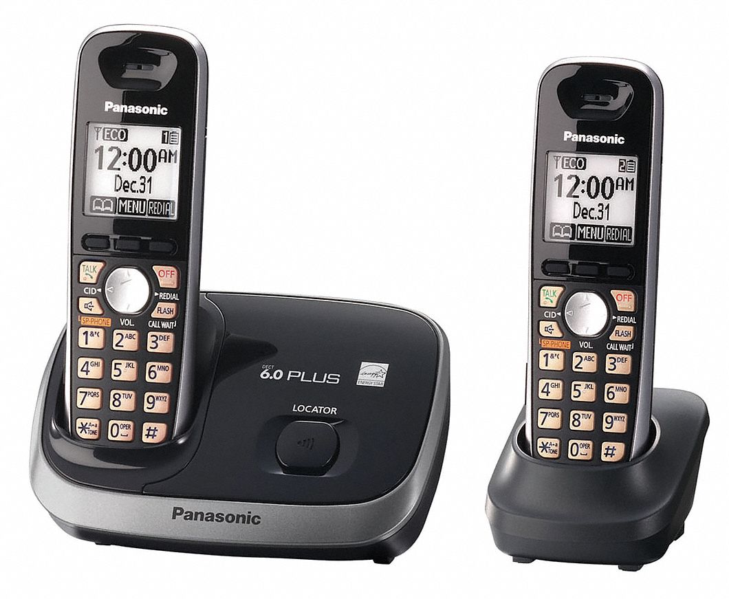 DECT 6.0 Plus Cordless Phone w/2 Handset