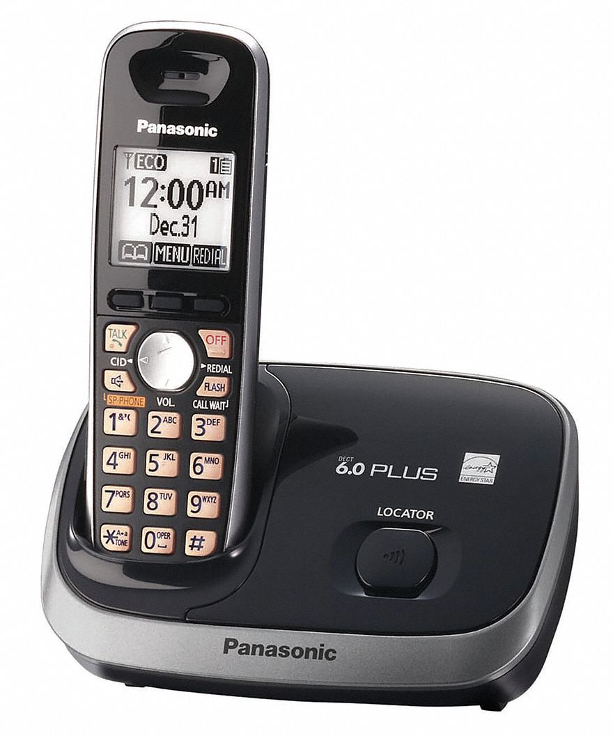 DECT 6.0 Plus Cordless Phone w/1 Handset