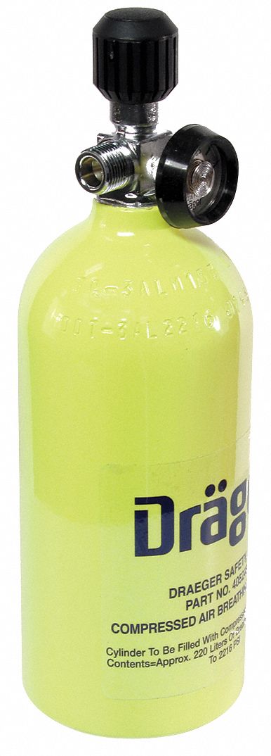 Cylinder & Valve, ALE Lite, 2216 psi, 5 min