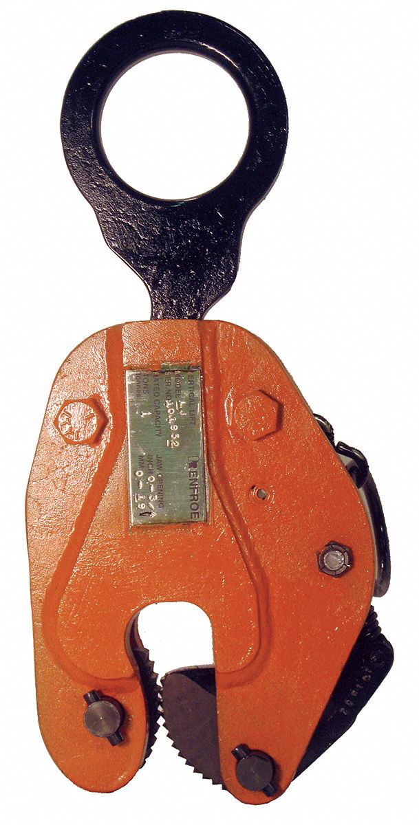 Clamp, Vertical and 90 Lifting, Cap 4000Lb