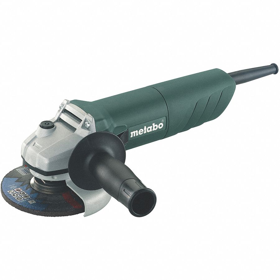 Right Angle Grinder, 6.2 A, 4-1/2 In