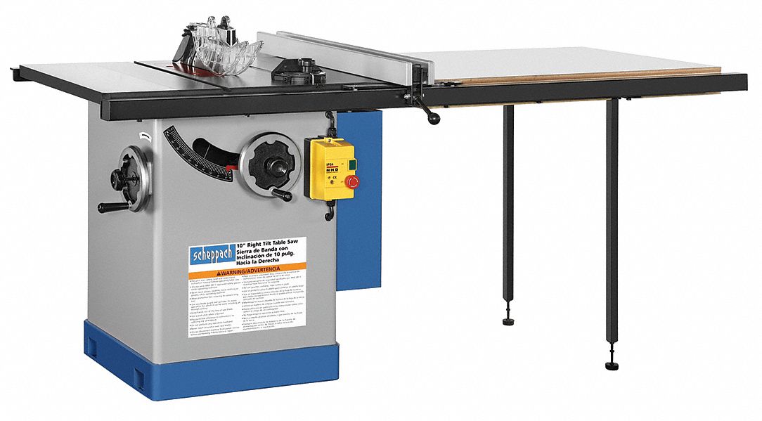 Cabinet Table Saw, 10 In. Blade