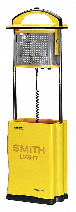 Work Light, Battery Operated, LED, 120V, Ylw