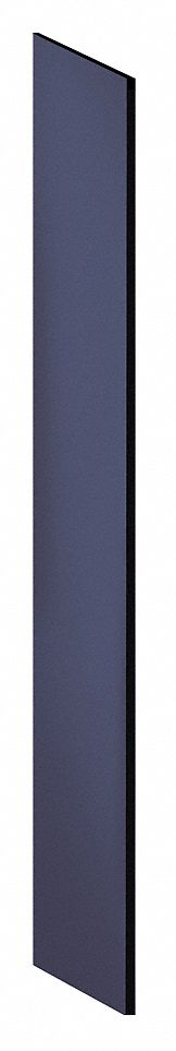 End Panel, Slope Top, D21 x H78, Blue