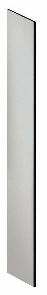 End Panel, Slope Top, D21 x H78, Gray