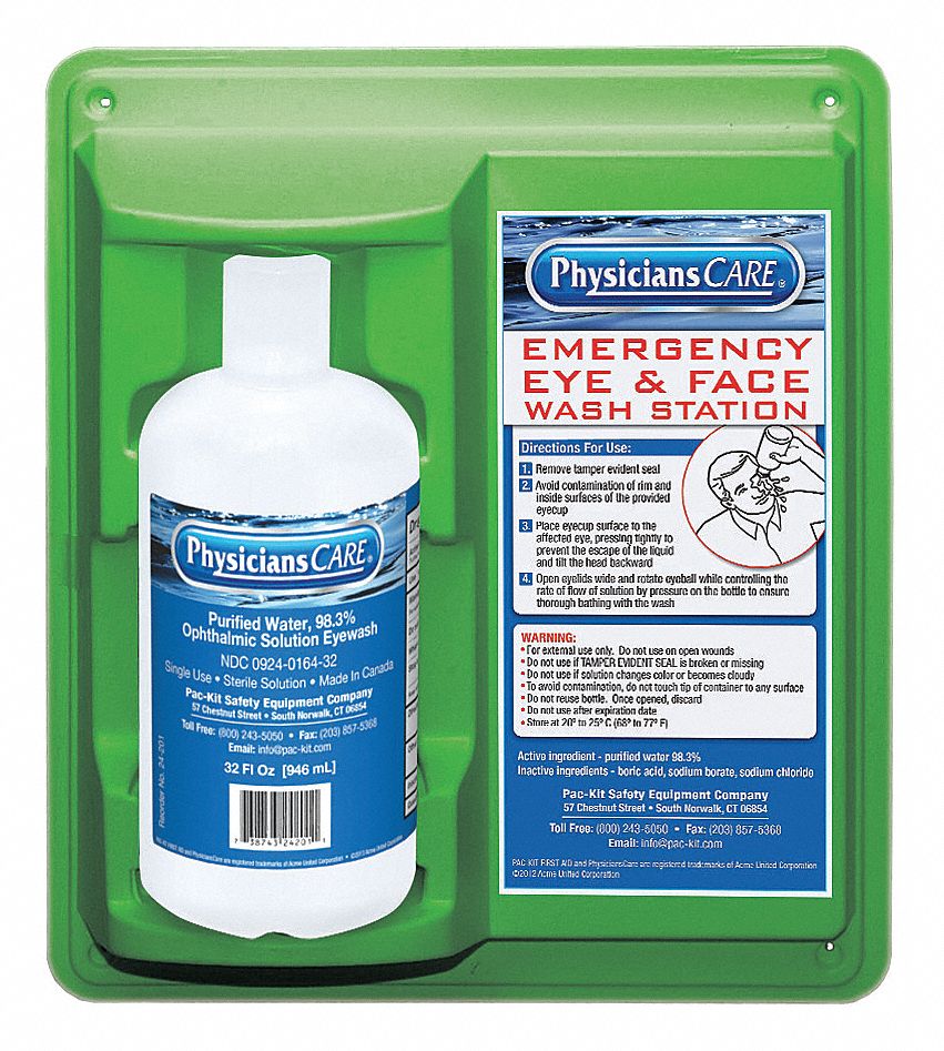 Eye Wash Station, 32 oz.