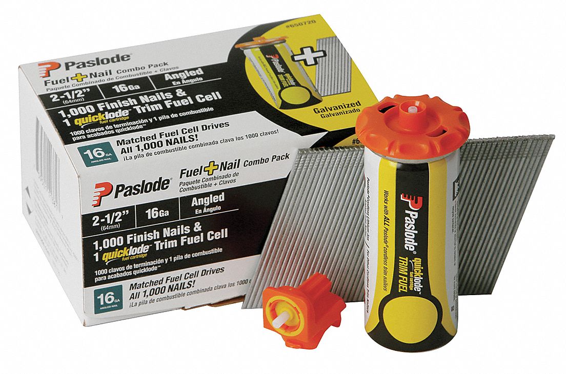 Fuel and Trim Nail Pack, 2-1/2 In.