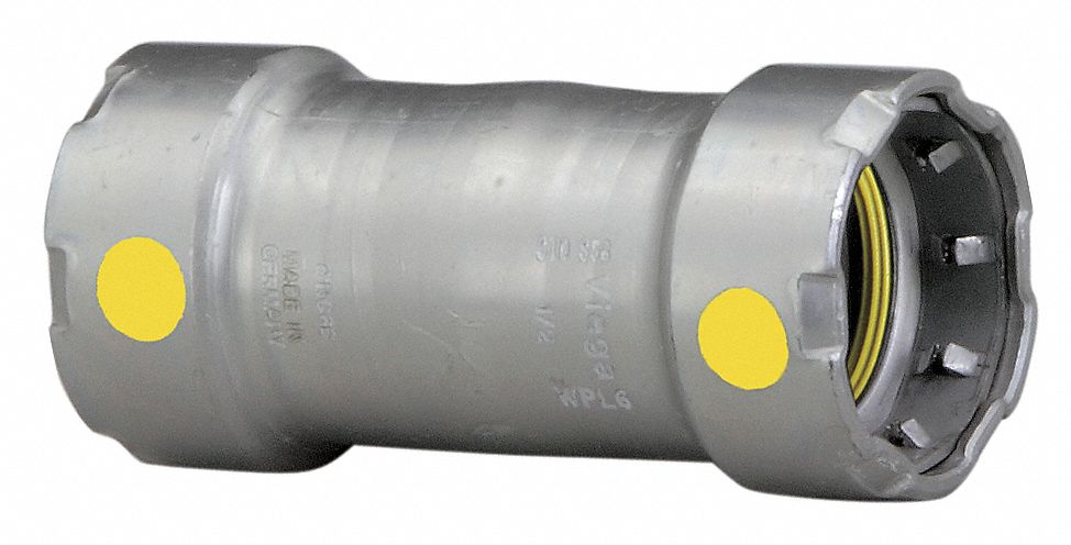 No Stop Coupling, 1/2 In, P x P