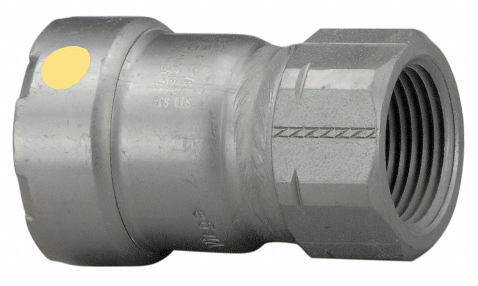 Adapter, 1-1/2 x 1-1/4 In, P x FNPT