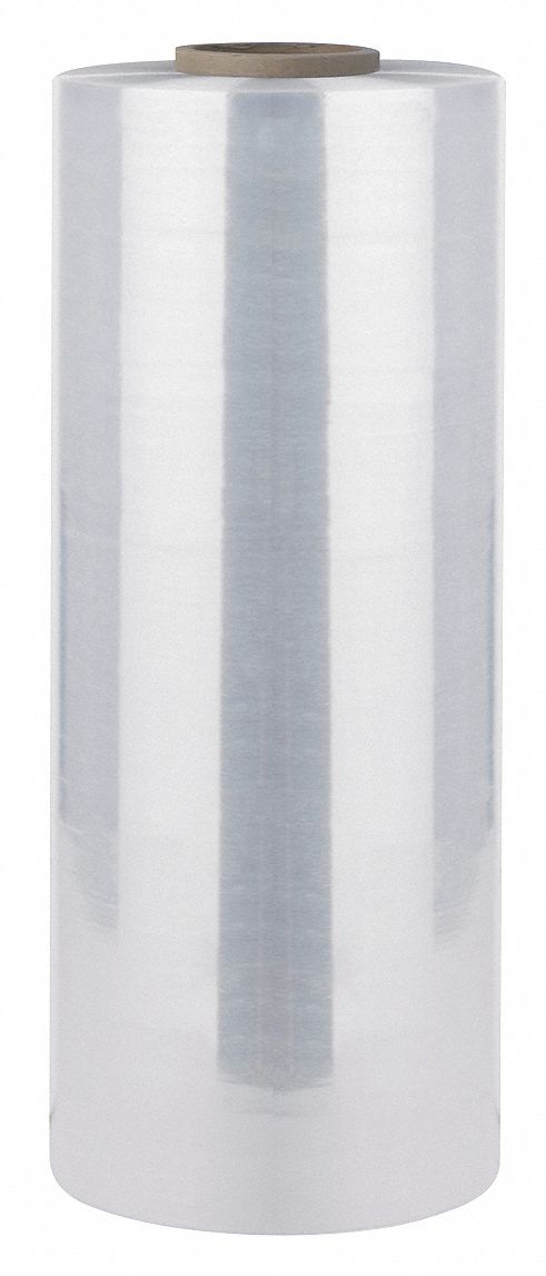 Stretch Wrap Film, 1500 Ft.x5 In, Pk 2